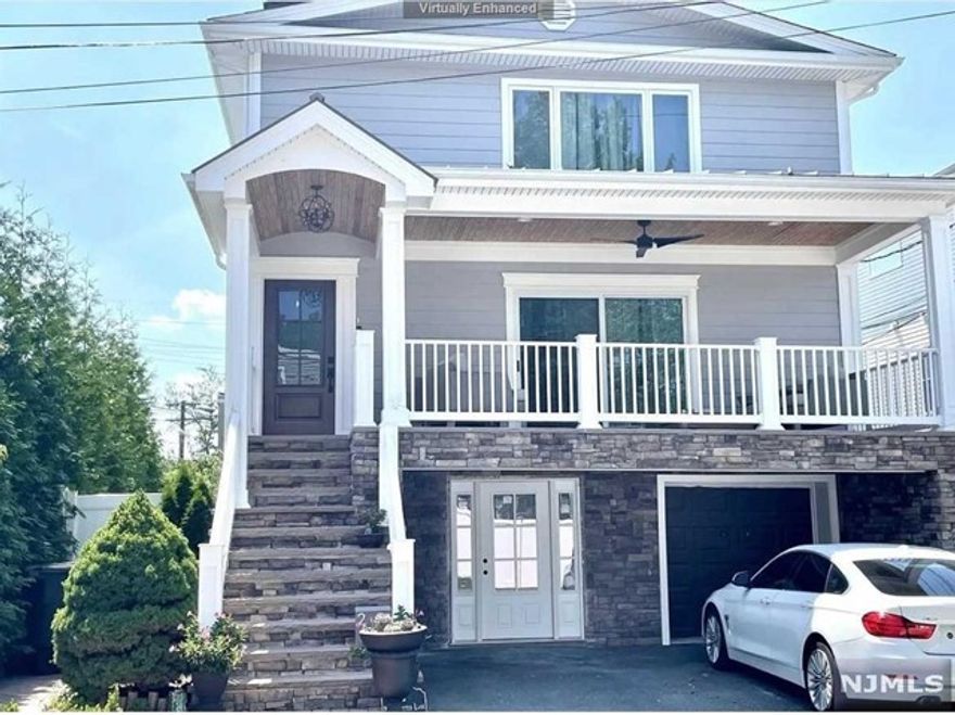 Beautiful fully renovated home, Three bedrooms, one full bath, full dining room and large living room. Nice sized kitchen with included refrigerator. Steps to NYC transportation, shops and eateries. Walking distance to schools, parks, near Secaucus Recreation Center & Secaucus Swim Club. Landlord may consider (1) under 20 LBS, no cats. Street parking only. Tenant will need to provide their own A\C.