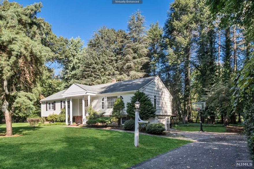 Meticulously maintained 4 bedroom 3 full bath Bi-Level home with newer kitchen, updated baths, deck, lower level walkout out paver patio on large lot in desirable North Gate of Urban Farms Franklin Lakes. Conveniently located near the Indian Trail Club, Market Basket. Amenities include Budd Vacuum, underground sprinklers, hardwood floors, wired for home theater, wet bar, gas FLP. Home is equipped with an ADT alarm system. Tenant must have credit check, interview and is responsible for the first $150 of all repairs, utilities and snow removal.