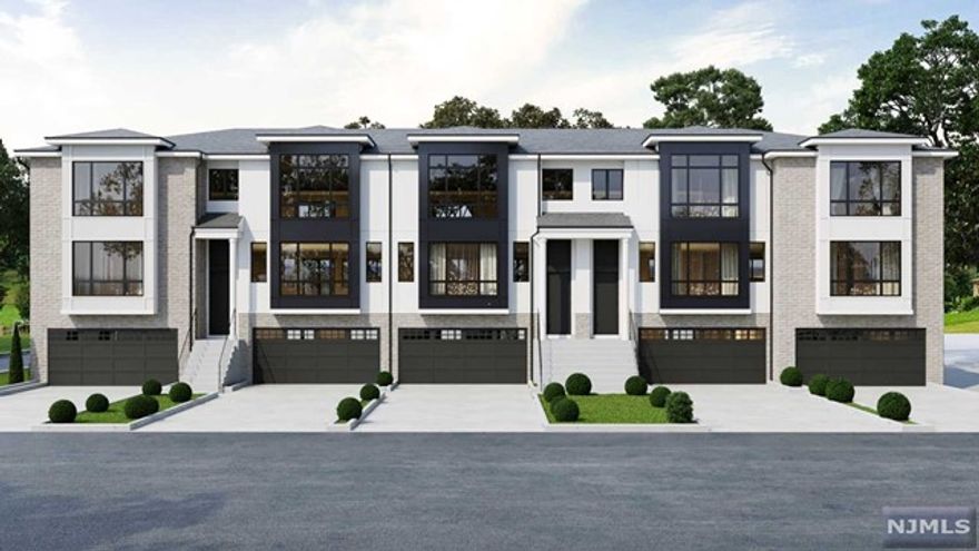 INTRODUCING 779-783 PARAMUS ROAD....A BRAND NEW COLLECTION OF 5 CONTEMPORARY TOWNHOUSES...THIS 3 BEDROOMS, 2 FULL, 2 HALF BATHROOM UNIT OFFERS APPROXIMATELY 3500 SQUARE FEET OF LIVING SPACE (EXCLUDING GARAGE) OVER THREE LEVELS ...OPEN CONCEPT ON MAIN LEVEL WITH 9FT HIGH CEILINGS, LIVING ROOM WITH GAS LINEAR FIREPLACE, DINING AREA, MODERN KITCHEN WITH OVERSIZED ISLAND, GE CAFE APPLIANCES AND QUARTZ COUNTERTOPS, AND DECK OFF REAR....MASTER BEDROOM WITH WALK-IN CLOSET AND BATH WITH GLASS ENCLOSED SHOWER, SOAKING TUB, AND DOUBLE VANITY PLUS AN ADDITIONAL TWO WELL APPOINTED BEDROOMS WITH HALLWAY BATHROOM...GROUND LEVEL COMPLETE WITH TWO CAR GARAGE, RECREATION ROOM, FULL BATH, AND SGD TO PATIO....OVERSIZED ANDERSON WINDOWS, CUSTOM MOLDINGS, OAK HARDWOOD FLOORS THROUGHOUT, DELUXE TILE PACKAGE, CUSTOM CLOSETS, HDMI WIRED AND READY, MULTI ZONE HVAC, AND MORE...EXPECTED COMPLETION DATE APRIL 2022, BUYERS CAN STILL CUSTOMIZE.