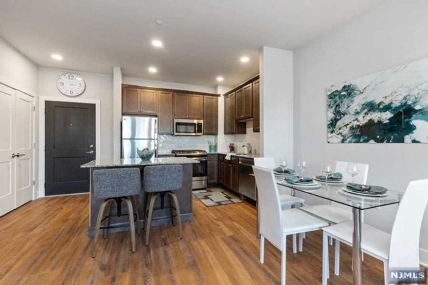 Beautiful new construction, luxury apartments located in Saddle Brook NJ are the perfect place to unwind and recharge. This nicely appointed 847 sq ft 1 bedroom, 1 bath comes with all appliances provided, including a full-size washer and dryer! The open concept floorplan, high-end kitchen with granite countertops, designer bathroom and beautiful flooring throughout offer apartment living at its finest. Other amenities include a virtual doorman, fitness center, and Community Room common area WiFi, outdoor entertainment area, and more! Contact the leasing office for more information today! Pet Fees Apply