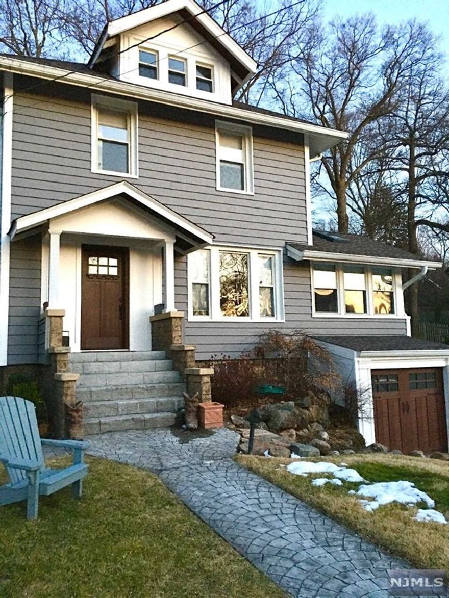 This fully renovated Hillsdale home sits on a beautiful piece of property to enjoy all year. Enter through front door or through garage. Full finished basement with laundry and full bath. Gorgeous wood flooring throughout the first and second level. Massive Living room dining room are well lit with all new windows and Sliders to backyard. Updated kitchen with plenty of cabinet space. Powder Room just of foyer. Three bedrooms upstairs and Beautiful updated main bath. Entrance to third level bonus space for den/office or storage. Tenant is responsible for snow removal and lawn care.