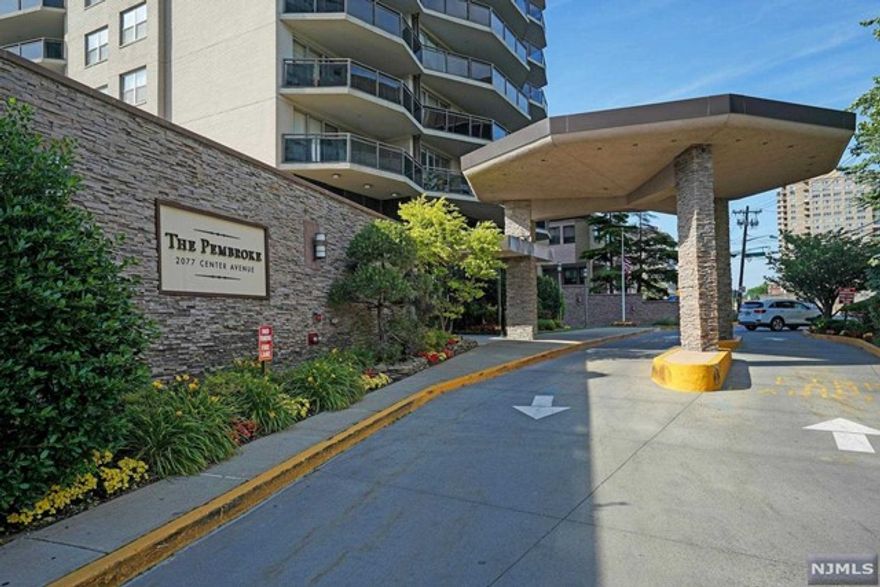 Nicely updated one bedroom coop at The Pembroke is now available for you ! Long entryway opens to the living room/dining area of this unit. LVT tiles throughout the unit. Kitchen has been renovated. There is a kitchen nook which can be used for storage space, desk space or for a small table to sit and eat. Bedroom is generous in size and has 3 decent sized closets. Bathroom is right outside the bedroom making access easy from any room in the apartment. A linen closet is outside the bathroom. A coat closet and another storage closet in the living area complete the storage space in this coop. Cable is an additional $59.13/mo and an indoor parking space for $110/month transfers with the sale. Laundry is located on the mezzanine level, near to the gym and library. An outdoor pool awaits you on those hot summer days. Centrally located in Fort Lee, The Pembroke is convenient to the GWB, highways and shuttle to Columbia-Presbyterian for it's employees. Dogs,25# or less, allowed with fees