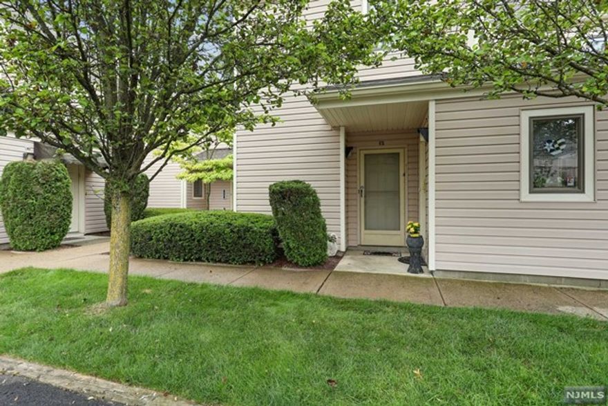 DESIRERABLE 55+ COMMUNITY Welcome to unit E5. This Amazing Ground Floor 1 Bed 1 Bath Unit is located at the back of the community and backs up to the Playing fields of the high school. Oversized closet in the bedroom and a Beautiful bay window off of the dining room. Sliding doors to a private patio. Reserved parking spot directly in front of door couldn't be more convenient. Montville Community Park with Ball fields/courts and playground is just down the street. This Property being sold strictly in "AS-IS' condition with no repairs or credits.