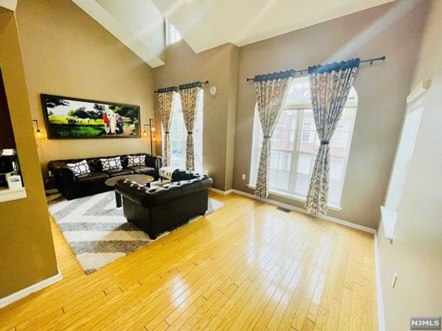 Call@609.619.2198 to schedule showing. Berkley Model End Unit has EVERYTHING you would love; Commuters dream; quick walk to NYC trains & buses.Easy access to Garden State Pkwy, NJ Turnpike, Rt.3,located close to Target, supermarkets, movie theatre, restaurants and much more.Beautiful End unit facing gorgeous green yard, Bright Open Space; 2 bedroom unit with massive loft (with rare half wall ideal for using it as entertainment space, office space, kids area) plenty of daylight throughout the unit. Some impressive updates include; Hardwood Floors, carpet, Huge Walk-in Closets, Large Master Suite(w/dual sink, soaking tub, shower) it has a Private Balcony off of Master suite perfect for refreshing morning coffee & unwinding in the evenings with a glass of wine. Beautiful kitchen with stainless steel appliances.Attached car garage plus Driveway Space, plenty of guest parking in the community.Community has a clubhouse,pool & tennis courts.Safe beautiful community living at it's finest!