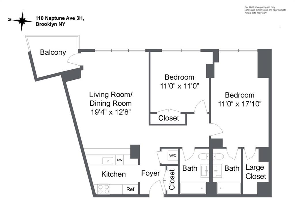 110 Neptune Avenue #3H, Brooklyn, New York image 18