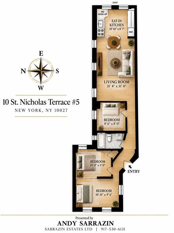 Photo of 10 10 St Nicholas Terrace #5, Harlem, NY 10027 (MLS # 505196)
