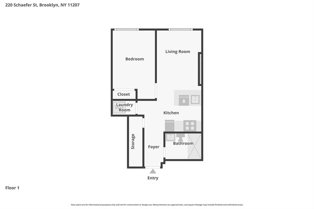 Photo of 220 Schaefer Street #2F, Brooklyn, NY 11207 (MLS # 500679)