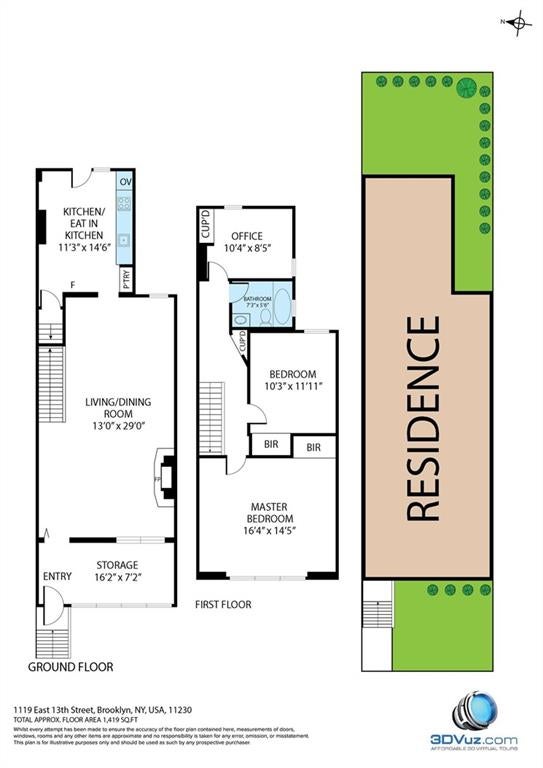 Photo of 1119 13th Street, Brooklyn, NY 11230 (MLS # 504447)