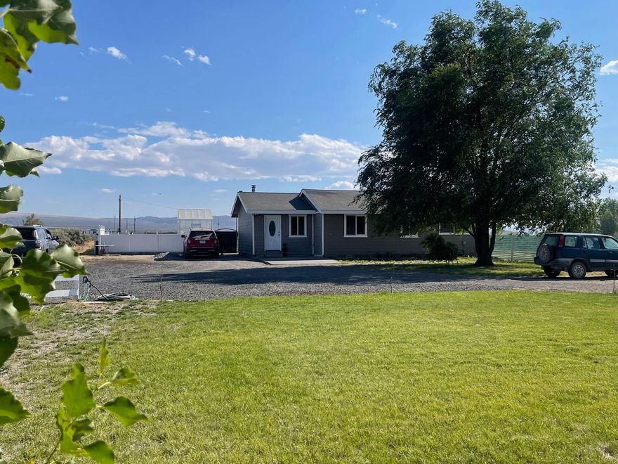 Small town U.S.A!  This isn't just a property -  it's a lifestyle. Grow your garden, gather your people and slow things down. Featuring 1080 SF, great room with woodstove, spacious island kitchen with abundant storage, newer appliances, 2 oversized bedrooms, walk-in closet, large bath,and laundy area. The fabulous exterior boasts a covered patio, deck, beautiful private pool for those hot summer days, custom raised garden beds, greenhouse for year round growing, garden/storage shed, mature landscaping, fenced and gated on 1.08 acres.  Perfect for those family gatherings, year round living or seasonal get-away! Enjoy all the hidden gems of Christmas Valley; golf, park/pavillion, restaurants, sand dunes, Crack-in-the-Ground, Fossil Lake, Lost Forest, Fort Rock and so much more!