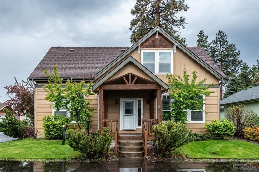 Nearly 2000sf home in a gated community within the city of Sisters for under $280,000! This home on a corner lot is a must see! FUQUA built 2 story home features open living room concept with abundant natural light. Master on the main with dual vanities and soaking tub, spacious kitchen with large island ideal for entertaining. Wonderful sliding glass door leads to private yard and covered patio/carport/toy parking which connects to detached two car insulated garage. Upstairs offers a large loft landing with multiple nooks as well as two large bedrooms, full bath and a huge walk-in closet. Outside offers wonderful tall pine trees and a quiet private community that will call you home. Just a short distance to grocery, dining, shopping, trails, lakes, and all that Central Oregon has to offer. Welcome home!