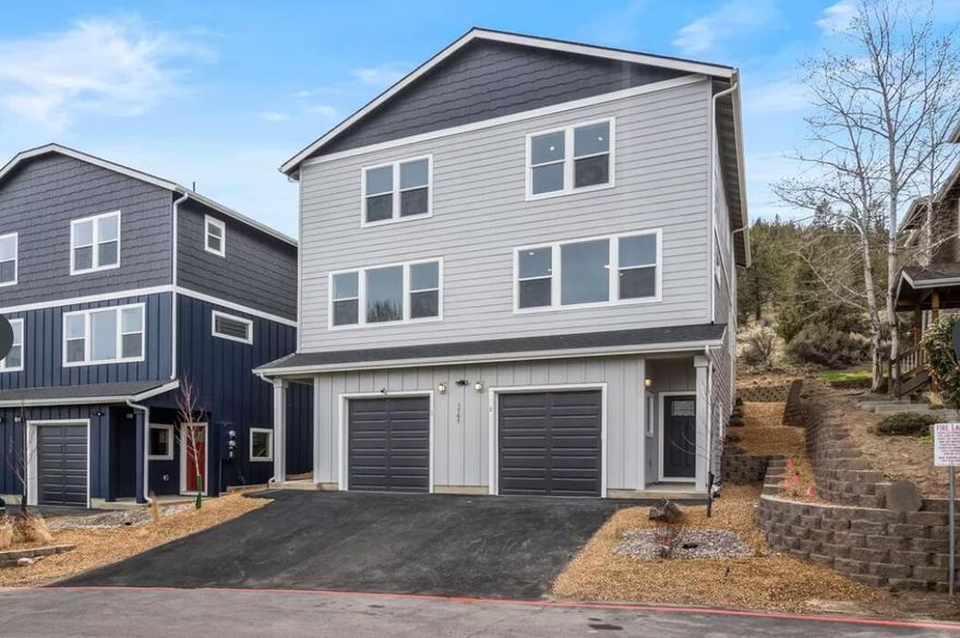 Turn-Key Investment Opportunity - Duplex Backing to Pilot Butte in Bend. Discover this nearly new duplex in a prime location near Whole Foods, shopping, parks, and St. Charles Health Facilities. With 100% occupancy and
a strong rental history, this property is an excellent investment opportunity. Each unit features a light-filled, open floor plan with 3 bedrooms and 2.5 bathrooms, High-end upgrades throughout include: Quartz countertops in the kitchen/bathrooms, Spacious pantry and large laundry room with storage, Waterproof plank flooring throughout (carpet on stairs only). Attached insulated garages with ample storage and EV charging. The park-like backyard patio backs
directly to Pilot Butte, providing easy access to parks and trails. Enjoy breathtaking mountain views from both the front/back windows. Investment Highlights: Tenant pay all utilities, including water. Year built is 2020 but actual first occupancy is 2022 due to COVID construction delays. Owner is listing agent.