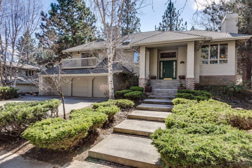 You will love this beautiful custom home in sought after Mountain High. The large lot is positioned on a quiet cul-de-sac with mature trees for ultimate privacy. This light and bright elegant two story home features-formal dining room, wood burning fireplaces, custom built-ins, Pozzi wood windows with wood shutters, skylights, and oversized laundry room. Master and junior suite are on the first floor and third bedroom used primarily as an office on the second. A must see!