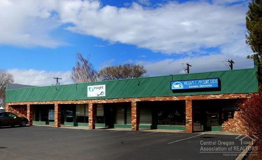 Great Commercial building plus adjoining lot on 3rd St in downtown Prineville. Excellent exposure for this multiple tenant building with 8 parking spaces for the building and alley access. Additional lot included. Great investment opportunity.