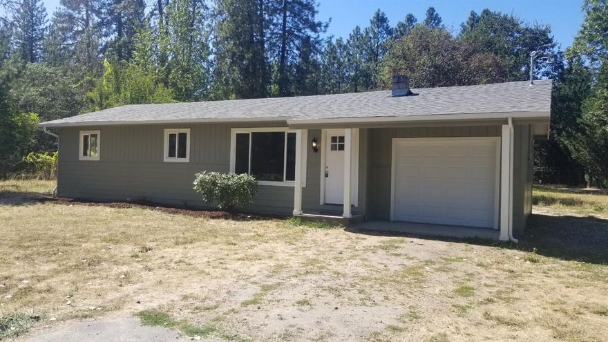 A New Hope! This 3 bedroom 1 bath home has been brought back to life and is ready to call your own. New - Flooring, siding, paint in and out, roof, mini-split system, kitchen counters, backsplash, appliances, flooring, fixtures, doors, moldings, gutters, pressure tank, garage door and French drain! Almost good as new and ready to go!