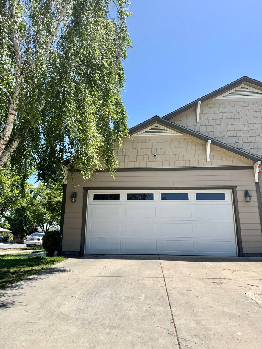 Delightful 3-bedroom, 2.5-bath home, crafted in 2010 and meticulously maintained inside and out. Boasting approximately 1,633 sq ft of thoughtfully designed living space this residence is a perfect starter home or a  move-up home for a growing family. This home offers:: Open-concept design with abundant natural light : perfect for entertaining or cozy family living. Chef's Kitchen: Featuring slab granite countertops, sleek wood cabinetry, and full stainless-steel appliances - move-in ready and stylish. You'll find a warm, Inviting  fireplace in the living area, creating a cozy focal point for gatherings.Serene Primary Suite: Spacious master bedroom upstairs, complete with generous closet space and private bath. Double-pane windows, central air, natural gas heat, and full perimeter. A fully fenced, low-maintenance yard with sprinklers and room for pets, entertaining., and Outdoor Enjoyment. Enjoy quick access to shopping, dining , Medford Airport and I5
