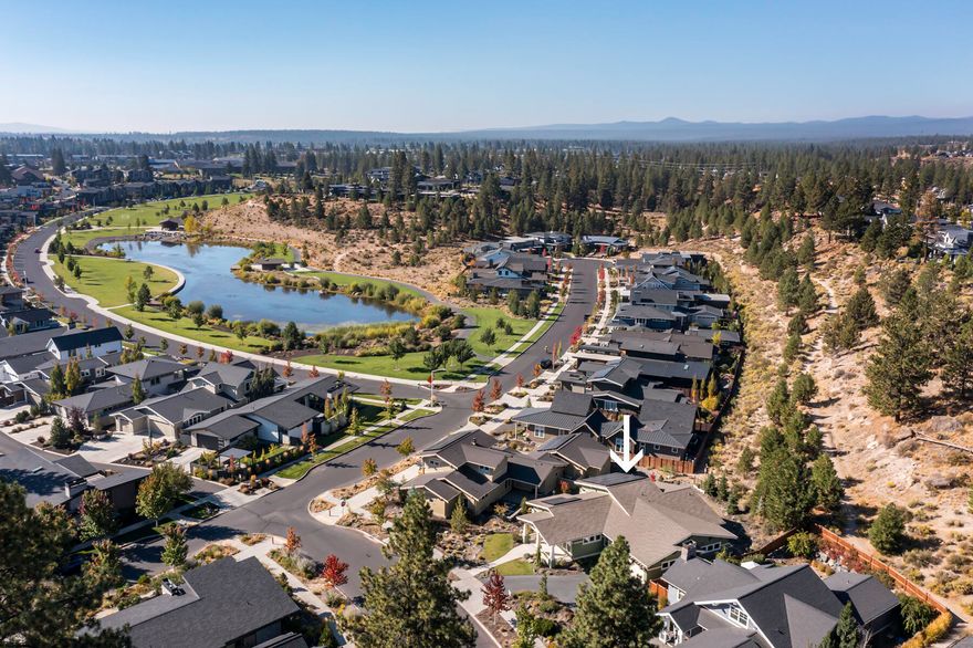 Nestled on the northern edge of Discovery Park in Northwest Crossing, this single-level Net Zero craftsman offers a rare blend of style and sustainability. Set on a private .23-acre lot backing to Discovery Trail, the home features stylish, modern finishes and abundant natural light throughout. Beautiful hardwood floors complement Craftsman architectural touches, while a gas fireplace adds ambiance. The primary suite features a private sunroom, heated bathroom floors and heated towel rack, and walk-in closet. Additional spaces include a home office/3rd bedroom, mud room, laundry, and extra-deep 3-car insulated garage. Built by Solaire Builders, this Earth Advantage and Energy Star-certified home showcases an oversized solar system with a $14 monthly electric bill, 12'' wall insulation, and airtight shell for superior air quality. Enjoy outdoor living on the patio, or hit the trail right from your back yard. The shops and restaurants of Northwest Crossing are just a stone's throw away.