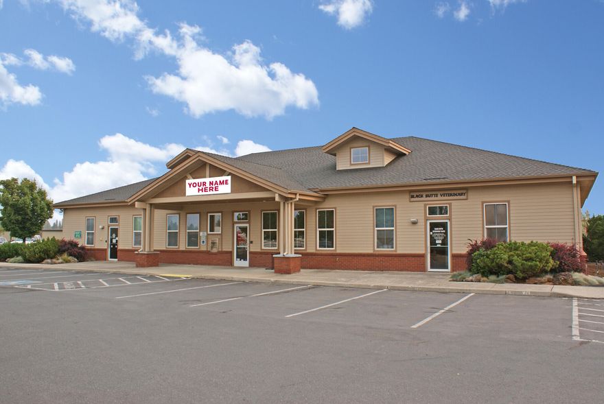 REDUCED + One month free rent for each year of the lease. 

Beautiful professional office in Sisters industrial area. 
Excellent floor plan for mental health services, chiropractic, physical therapy or other ancillary medical. Also ideal for professional services or corporate headquarters for nearby manufacturing or distribution.  
Floor plan includes large reception with room for 
records and operations, waiting area, three private 
offices, kitchenette and private, in-suite restroom. 
Easy access to Hwy 20 East and West: 0.4 miles via Larch and 0.7 miles via Barclay. Sisters bypass 
creates higher visibility and traffic counts. 
14 parking spaces (unassigned) including ADA. 
Co-tenants include Deschutes County Sherriff's Office and Black Butte Veterinary.
