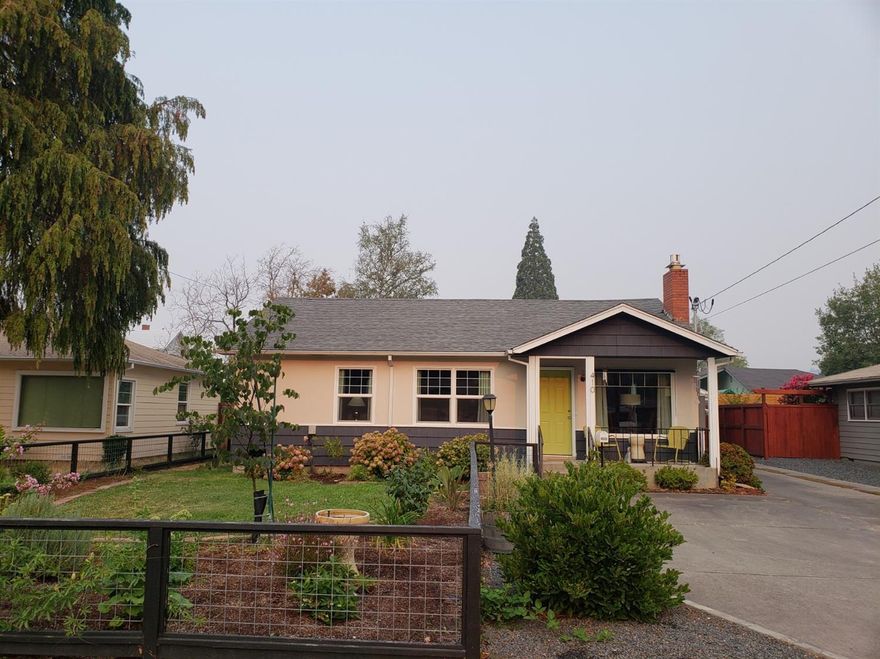 Hurry and take a look, this conveniently located 3 bedroom, 1 bath, 1116 s.f. home is Beautiful Inside and Out! Cozy home features a fireplace, wood floors, large closets and more. Updated inside with vinyl windows, custom paint, countertops and fixtures. This home provides a nice size backyard with covered patio, large garden area and fruit trees. You will enjoy the oversized 1 car garage with workshop and room for RV to park. Situated on .15 acres in District #7, not far from the High School and close to town. All information deemed accurate but not guaranteed and subject to change at any time.