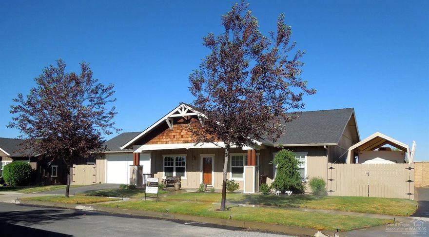 REDUCED!!This 3 bedroom 2 bath single level home on SE side of town with mountain view from front room.Very clean and well cared for. Backyard is landscaped, pavers and concrete pad. Slider off master to covered patio. Garage has a sink inside and has man door to backyard. Air conditioning new last year. RV parking on each side of home is lighted and gated.