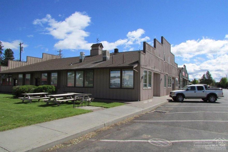 Leased commercial in downtown Sisters! Two buildings with fresh face lift and long term tenants. Each building on its own tax lot. 352 E. Hood is eligible for a partition to create a buildable 67' x 114' (approx.) lot, or expand the current building. Good upside potential. CAP 7.26 based on 2016 actuals. Recalculated assuming Buyer sells excess land for $200,000 CAP would be 8.47.