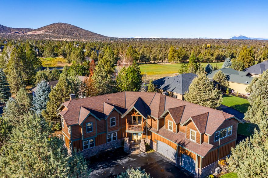 Amazing opportunity for an Eagle Crest Property on the Ridge. This home has it all and more! Large gourmet kitchen that opens to the Dining Room and Living Room with a 2 story cozy fireplace rock wall and open timber beams. The Home features 4 separate master bedrooms all with on suite full bathrooms plus a half bath downstairs and full bathroom off bonus room.  Huge Bonus room with wet bar for entertaining and a loft area upstairs that leads to a deck to enjoy your morning coffee and mountain views. Great location inside the resort, just steps away from the golf course and all Eagle Crest amenities from bike trails, multiple pools, tennis courts and so much more! Enjoy everything Central Oregon has to offer from your own backyard. Not many homes like this offer a perfect set up for a Vacation Rental to get top nightly rent or personal property use to gather all your friends and family in one place!  Don't miss this one!