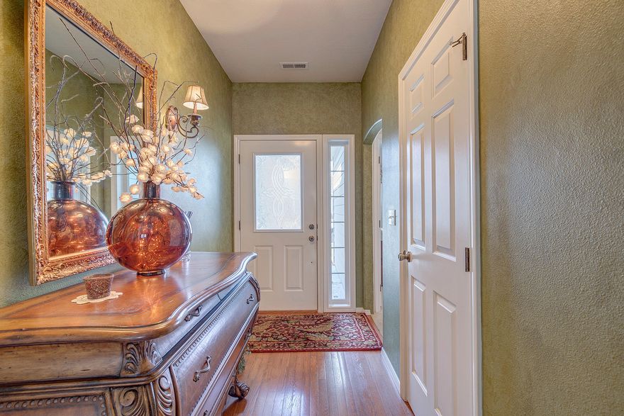 Come see this one of a kind, custom designed home, located in the highly sought after Brookfield Estates, close to popular Twin Creeks park. This Beautiful home offers 1632sf of living space, 3 bedrooms, 2 full baths, separate laundry and 2 car garage. Inside the home you will enjoy an open kitchen with a large island, gorgeous countertops, high quality custom cabinetry with plenty of storage and beautiful hardwood flooring. The home has a beautiful living room w/gas fireplace, formal dining, separate eating area in the kitchen and beautifully designed 9ft ceilings. Built with an incredible amount of thought, you will easily see the attention to detail throughout the home. This home was professionally designed and meticulously cared for. The builder did not spare on cost. Outside you will enjoy an easy maintenance front yard and also the peace and privacy of a fully landscaped backyard. Outdoor space with stamped concrete patios, grass area to bbq and entertain.