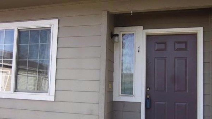 Great investment or owner occupied townhome in East Medford at Oak Court, Close to medical center, shopping and schools. Very spacious 1170 sq.ft 2 lg. bedrooms 1.5 baths, plus nice sized laundry room inside, patio with storage, Range/Oven, DW, Refrig, Washer & Dryer included. HOA fees are currently $110/mo that includes garbage, water, landscape maintenance and cable. Located next to a nice side grass yard with a great oak tree. If you are an investor or retiree this might be the one for you. Two bedrooms are upstairs with a full bath. Kitchen, living room, dining room and 1/2 bath are down.