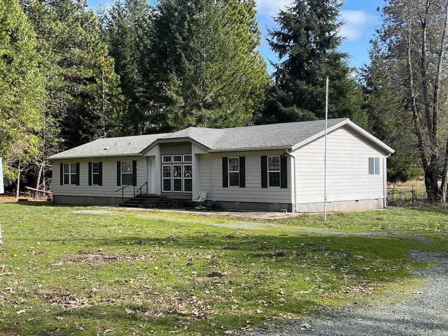Looking for a piece of history? Look no further than this stunning property in Glendale, Oregon. With over 33 acres of mostly level pastures, an old orchard, and beautiful trees, this property is truly a gem.

A year-round creek runs through the property, providing a serene and picturesque backdrop for your daily life. And with the oldest water rights on Cow Creek, you'll never have to worry about a shortage of water.

The property also features a late model double wide home and a separate garage. And with the home's history dating back over 100 years, you'll be stepping into a piece of history yourself.

The owner was born in the home that is now used for storage. While the beautiful meadows and pastures are now too much work for him , they're waiting for someone to take up the reins and enjoy the property's full potential. This is small piece of paradise.

Don't miss out on the opportunity to own this superb property.