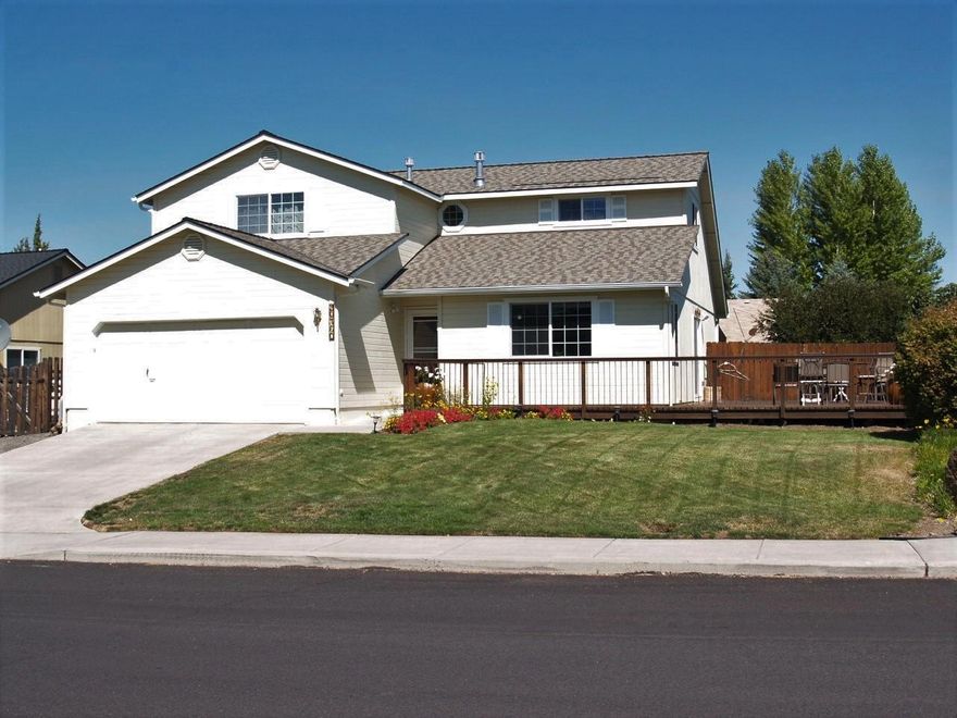 Wonderful NE Bend home on a nice corner lot! This 1920 SF home includes 2 1/2 bath, nice master with large step-in shower on the main with dual closets. Upstairs flex room could be 4th bedroom. New Lennox gas furnace 2/2017.  New 50 year roof with transferable warranty in 2018.  Beautiful 30'X20' deck on the east side, 20'X18' covered back patio. And a 12'X8' utility storage shed round out this wonderful property!
