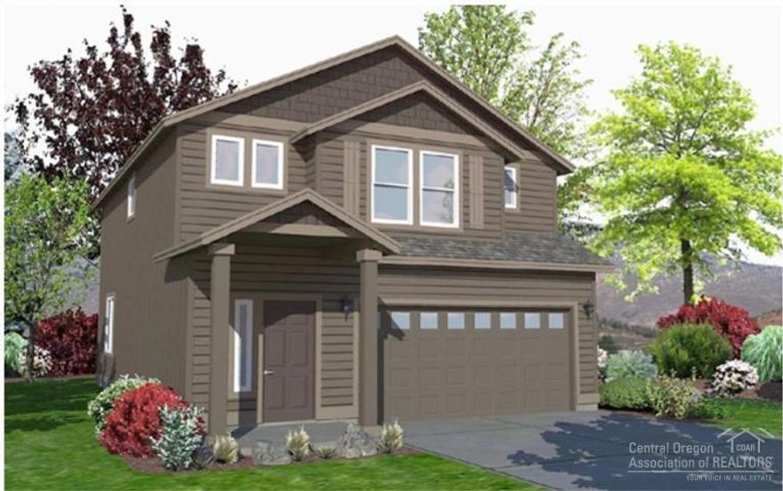 Base price Middleton floorplan. Pettigrew Place is located 3 miles from Deschutes River and Old Mill District. Open living/kitchen/dining with built in desk, large pantry, GE kitchen appliances, tile backsplash, and more. Master suite has large walk in closet, dual vanity with private water closet and shower. Other two bedrooms share a jack & jill bathroom. Laundry room is conveniently located upstairs. Many upgrades and lots available to build on. For comps only.