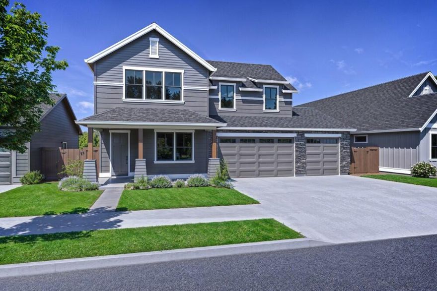 Nestled under a canopy of Ponderosa Pines is lot 31 in the Signature community of Pahlisch Homes, Collier. The Shasta floor plan will dazzle you with its open space and natural light from the abundance of windows. With the three guest rooms and office in addition to the primary suite there is plenty of space for all. High-end finishes like JennAir appliances, tile walk-in shower and engineered hardwood floors complete this stunning home. Three car garage has two bays that are tandem making room for 5 cars! Home sites back green space giving the feeling of peace and serenity. Situated less than a mile from the shops and restaurants at Northwest Crossing and nearby parks and schools you are close to all the happenings in northwest Bend. Enjoy having all the trails right outside your backyard and easy access to Mt. Bachelor and the Cascade lakes.