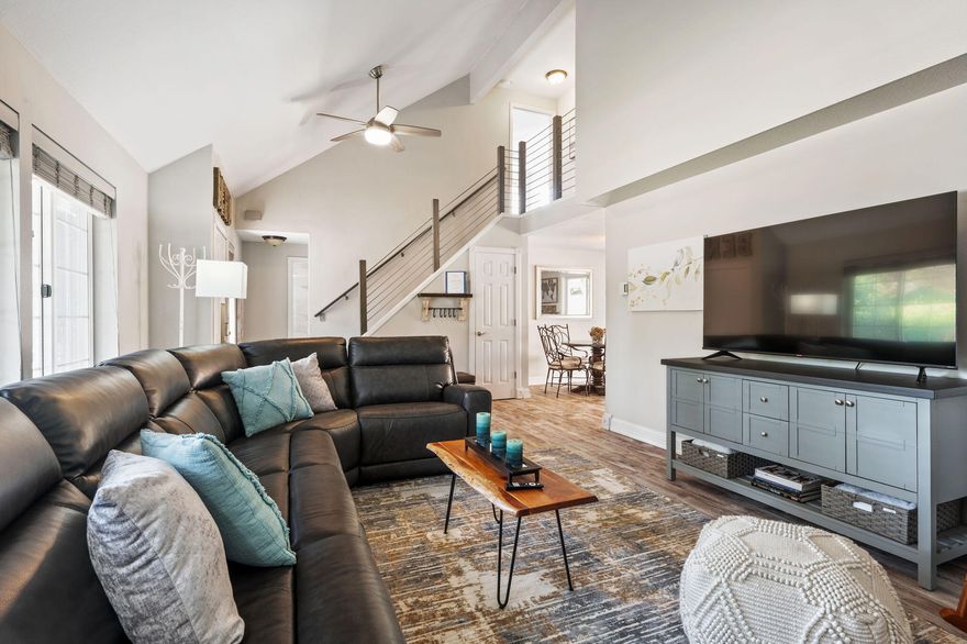 Come enjoy Central Oregon Life in this beautifully upgraded 3 bed, 2 bath home in NE Bend, OR. Property lies within a 5 min drive of restaurants, parks, schools, shopping & medical facilities.  Upgrades include: granite counters, newer LVP flooring, refaced cabinets, new interior paint, tile showers & floors in bathrooms, new front landscaping, new refrig., washer, range; & new roof in 2019.  Home is light & bright with a large great room sitting aside a galley kitchen w/ garage access.  Enjoy a back yard fire under the stars and mature trees.  Store your toys in an attached shed. Planters are ready for your personal touch! Gravel area next to driveway will fit a modest RV. Call for a showing today.