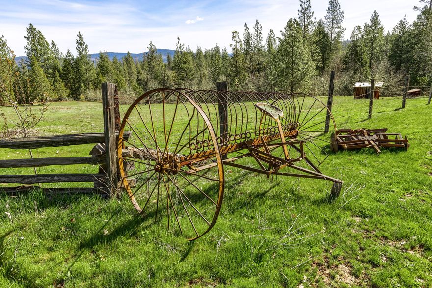 A true Oregon homestead property with a storied history of breaking horses and living the country dream.  Beautiful views and scenery everywhere you turn.  Explore your options to either overhaul the existing home, build new or install a manufactured home.  Ponds, pasture, corral, animal pens and rustic barn.  Time to claim your stake!
