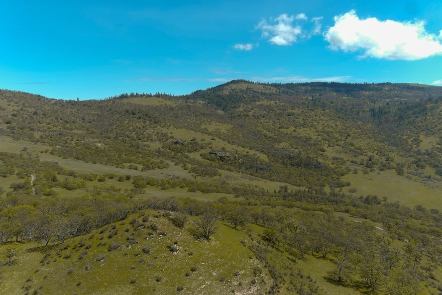 Explore this vast 760-acre ranch in Southern Oregon, offering sweeping views of the Rogue Valley. Ideal for wildlife enthusiasts and hunters, it hosts a diverse array of animals including deer, elk, bear, cougar, and more, making it excellent for big game hunting. The property includes two large ponds that attract wildlife and provide water for the cattle grazing the land, suitable for both hunting and ranching. At the heart of the ranch is a grandfathered homesite known as ''Tombstone,'' noted for its unique rock sculptures. This spot provides an ideal location for building a dream home with stunning views. Accessible by multiple roads, the ranch ensures easy access for ranching, recreational activities, or construction. Perfect for those seeking both adventure and tranquility, this property offers a unique opportunity to own a significant piece of Oregon's majestic landscape and establish a legacy in the Rogue Valley.