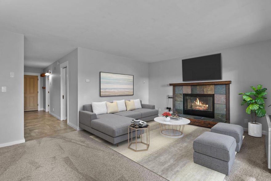 Perfectly situated near Mt.Bachelor and the peaceful Deschutes River Trail, this condo at Seventh Mountain Resort combines the best of outdoor adventure and relaxation. Enjoy access to resort amenities like year-round heated pools, ice skating, golf, tennis, and more. A private patio with scenic views of towering ponderosa pines offers a tranquil escape for nature lovers and those seeking calm. HOA dues cover all heat, electricity, water, sewer, outside maintenance, heating and cooling maintenance, window and screen cleaning, snow removal, landscaping, internet, and TV. Use it as your own home, a getaway for you & your family, or as a short-term rental.