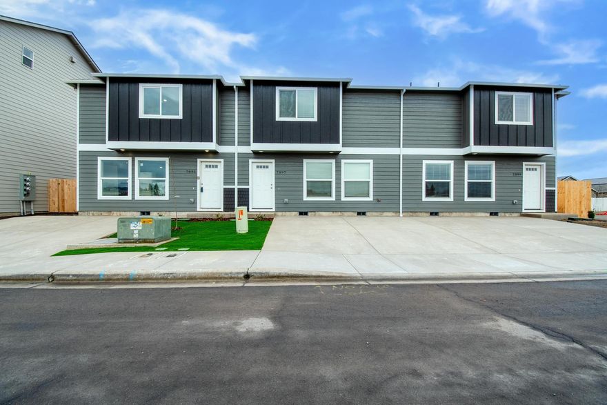 Take advantage up to $10,000 seller credit toward buyer closing costs and prepaids. Subject to lender guidelines. You will love our completely restyled 2 story floorplan featuring Greatroom style living on ground floor. Granite Kitchen plus Stainless refrig., Range/Oven, Micro & Dishwasher included. Seller wants to help make these Beautiful Townhomes more affordable. One of the newest neighborhoods in the area. Still Some of the most affordable new homes in the Valley! Primary bedroom plus private bath and Walk-in closet, plus 2nd Bedroom with its own bath on 2nd floor. Ductless Heat pump for optimum heating & cooling efficency. Seller will provide 2-10 Warranty. HOA is inactive. Too much good stuff. Contact us for a tour as we build these beautiful Homes