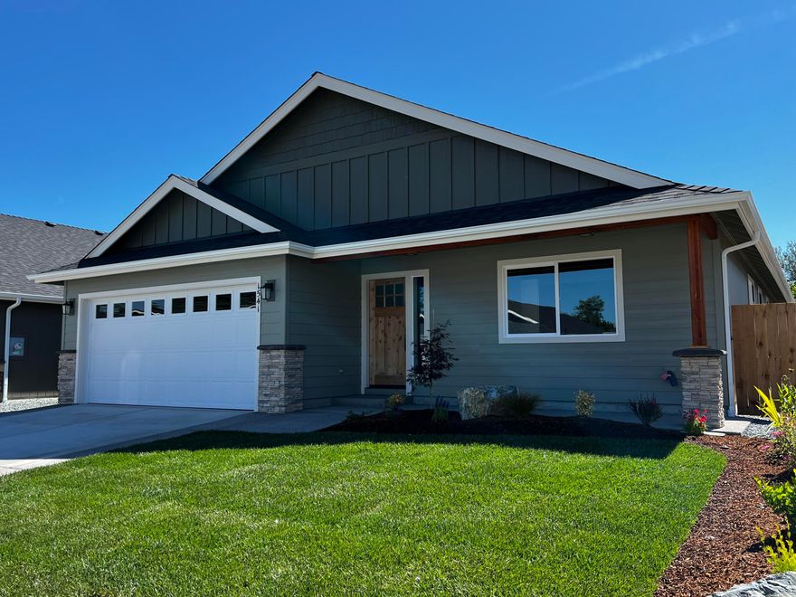 NEW PRICE! This is your chance to purchase your new home built by Northridge Homes LLC! Now complete and oh' my gosh... Ready for move in! One of the few available remaining new homes in highly sought-after Summerfield Estates within Grants Pass School Dist 7. This spectacular home features PNW craftsman farmhouse style, engineered wood floors, granite counters throughout, custom kitchen, high end appliances w/gas range, refrigerator, custom range hood, breakfast bar, walk in pantry, vaulted ceilings, ceiling fans, light and spacious floor plan, dual master suites with 3 full bathrooms, tile master shower, walk in closet, custom closet shelving, custom trim work, large laundry w/granite counters and more custom cabinetry, covered patio, rustic beams, custom concrete, fenced and landscaped w/timed sprinklers, builders warranty. Home also includes window blinds that have already been installed. Truly a turn-key home ready for move in. Don't wait!