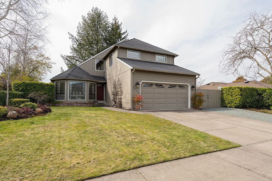 Location, location, location! Situated in a quiet cul-de-sac, this 3 bedroom 2 1/2 bath home has it all. Two living spaces, one with a gas fireplace, updated kitchen and a large private backyard with an above ground pool. This home is move in ready! Schedule your tour today!