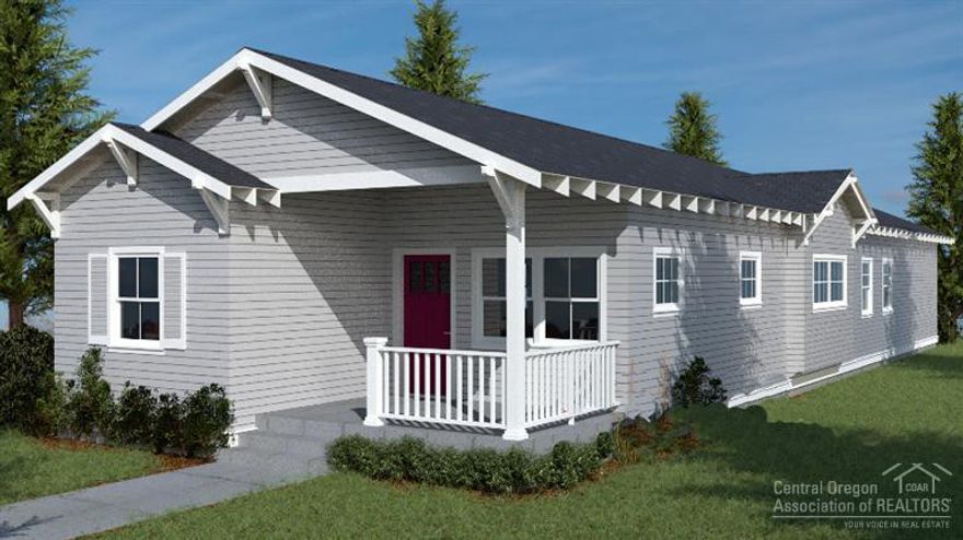 A beautiful brand new farm style home with touches of a bygone era. One level of spacious living with two bedrooms and two baths. It is situated in the up and coming Midtown neighborhood and has all the great features you would expect in a Palmer home. A wonderful park is just a stone's throw away. Shops, restaurants, and other retail outlets nearby. Come see for yourself and fall in love with this new Bend neighborhood.