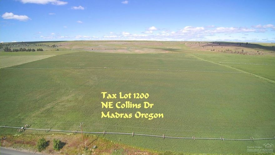 30.48 acres of irrigated farm land. Orchard Grass Crop new this year. Included 3 Wheel Lines. Buyer to do due diligence with Jefferson County regarding possible future development for property. Owners have an additional 60 irrigated acres for for lease in the fall.