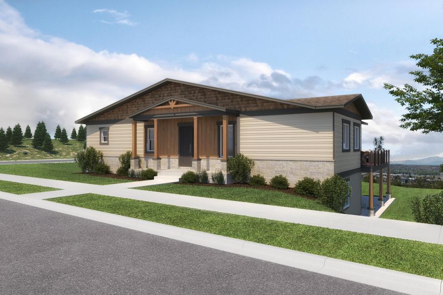 Here is your chance to buy a NEW construction home and have it custom built just for you. The builder has 3 floor plans and this is The Theodore. 
Well known high quality local builder has not finalized this project so there is plenty of time to pick finishes, add upgrades, change/modify as you want. Pictures are of to be built home.   Incredible mountain views, some of the best in Central Oregon. This 2,958 sf home with wrap around deck will have access to master bedroom. There are two master bedrooms on main floor and an additional room upstairs and 4th bedroom is downstairs with own entrance, bathroom, family room and kitchenette. 3 car extra deep garage, gas fireplace, furnace, hot water tank and gas stub for barbeque. Smart Home, Earth Advantage Built Home.  Gourmet Kitchen with solid surface counter tops, with tile backsplash, large island, with incredible views. Don't let this great opportunity pass you by.