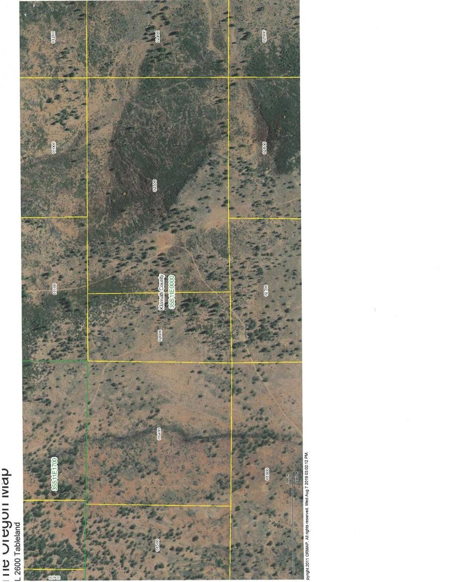 20 acres, no legal access. Zoned Forest Range. Few trees