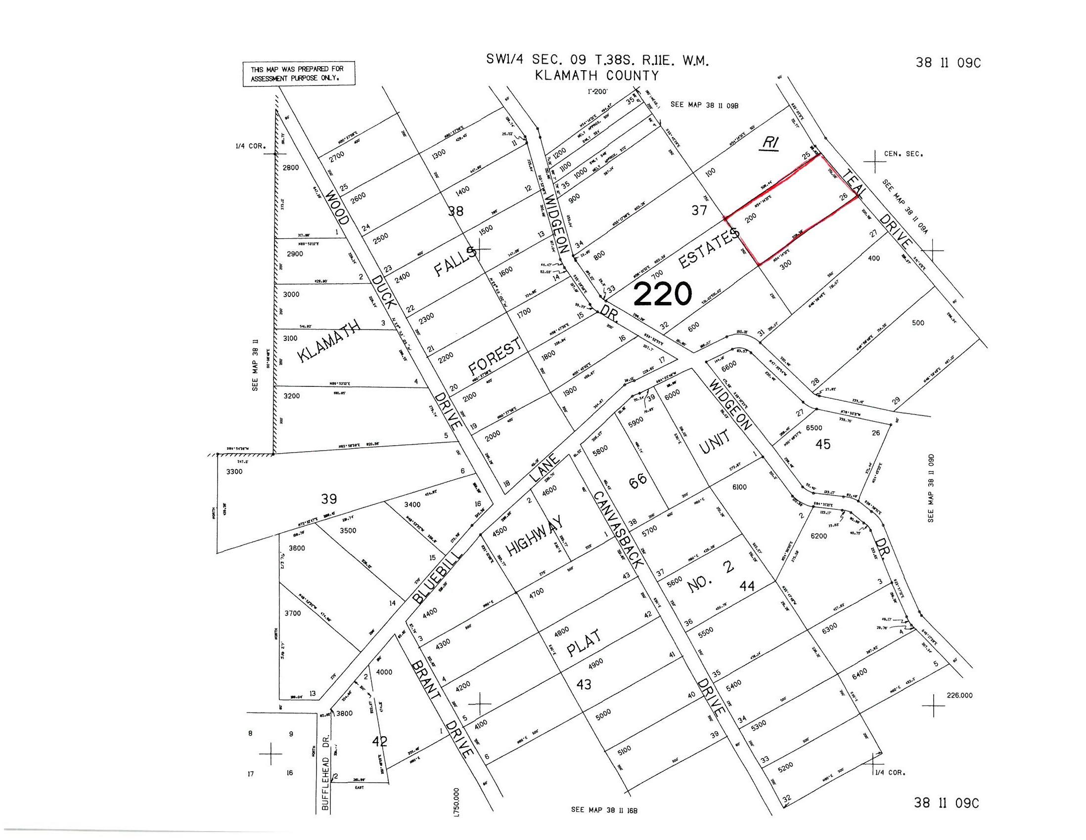 Klamath Falls Forest Estates -Sycan Unit - Land
