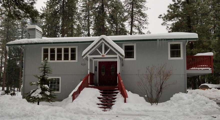 Don't miss out on this one of a kind home in the Keno area. This home features, 3 bedrooms, 2 and a half bathrooms, a large living and dining room, open kitchen with a bay window, and a cozy family room downstairs that features a brand new wood stove. Master bedroom and bathroom sit on the main floor while the 2 other bedrooms are downstairs next to the family room. The home has had many recent upgrades from new ductless heat pumps with air conditioning both up and downstairs, to new flooring in all the bathrooms, fresh interior paint, a custom built entertainment center/wall unit for storage and display all of your home decor. A little over an acre of land allows lots of room to park all of your toys, RVs, and boats. Home is fully fenced with a paved driveway, an automatic gate, a two car garage, and two decks off the kitchen area to enjoy grilling while taking in the peace and quiet of the woods. Property backs up to Green Diamond Forest Land so there are no neighbors behind you.