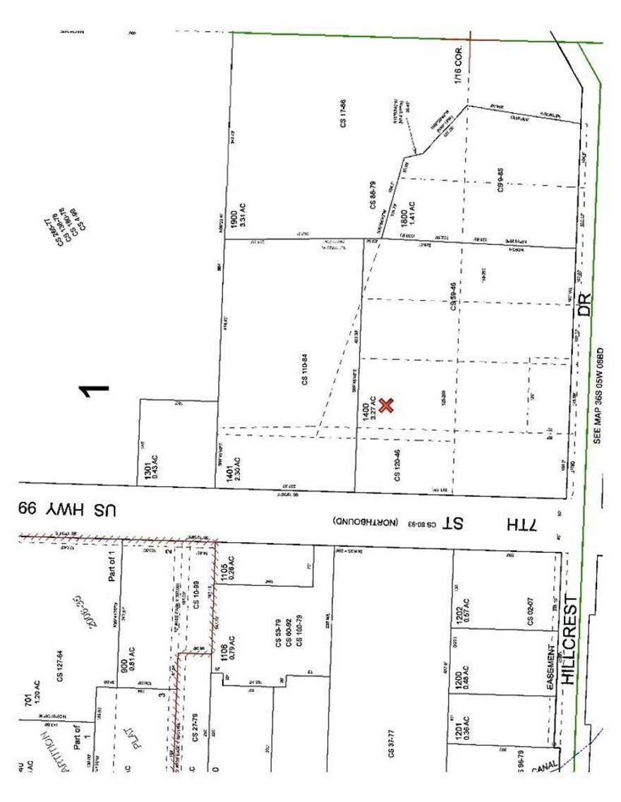 Commercially zoned high traffic corner. Just north of downtown Grants Pass.