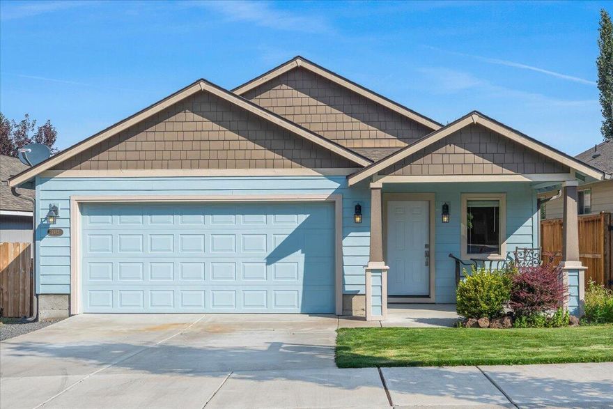 Move in ready home in convenient NE Bend.  From the cutest entryway to the open concept kitchen / great room, this efficient home provides spaces for gardening and working from home. Invite everyone over to watch a Sunday afternoon game.  There is plenty of space for all the snacks and cheering. (Imagine hosting for the holidays!} Built ins and the large laundry room provide plenty of storage.  Primary suite with large walk in closet and double vanity.  Two guest rooms and a full bath round out the floorplan. Ready to check it out? Call to arrange for your tour!