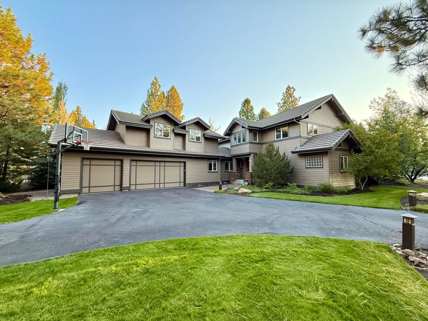 Beautifully Updated Home in Coveted Broken Top Golf Community. Nestled on a private corner lot in the sought-after Westside neighborhood of Broken &#8239;Top, this beautifully renovated 5&#8239;bd/3.5&#8239;ba home offers refined living and opens onto lush common greens. The main-level primary suite, expansive bonus room with home theater, and a thoughtful layout are perfect for daily life and entertaining. Premium upgrades include a Wolf range, dual soaking tubs, fully remodeled baths, custom steel staircase, new oak flooring and carpet, A/C, smart exterior door locks, security system, interior humidifier, epoxy garage floor, and ample storage. Outside, discover your year-round entertaining oasis: built-in hot tub, fire pit, pergola, ornamental fencing, rich hardscape, and mature landscaping. Enjoy Broken Top's scenic walking paths, pool, park, and golf course. It combines serene privacy with convenient access to all Central Oregon has to offer.

Seller is a licensed Realtor in the State of Oregon.