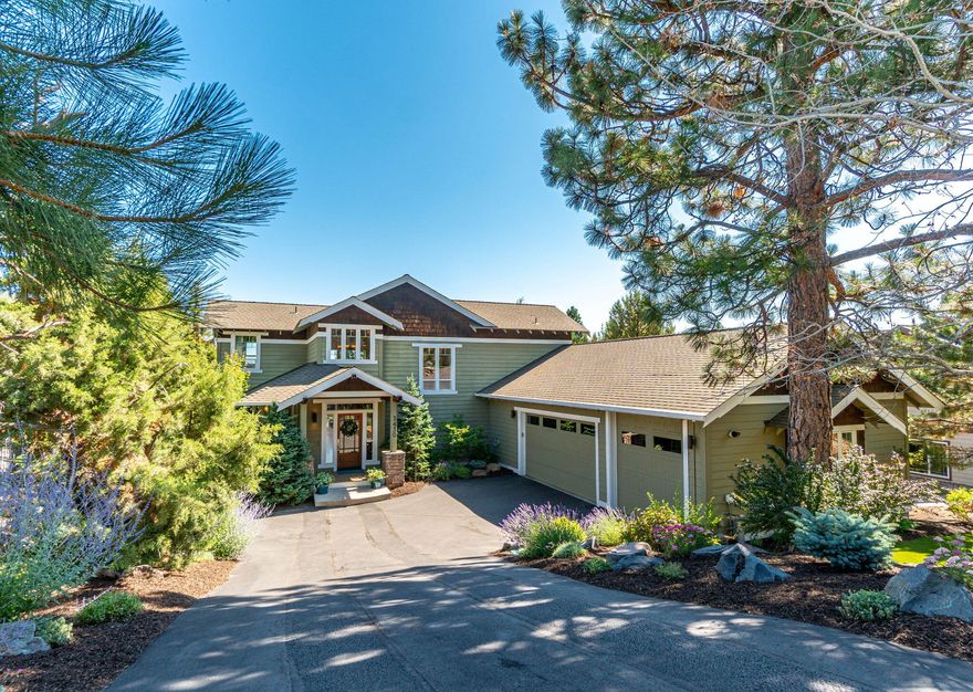 Timeless craftsman built by Ridgeline Custom Homes in the heart of coveted Awbrey Park. This home feels grand with its 2 story entry and living room but cozy with its layout and footprint. With the primary bedroom on the main level & 2 additional bedrooms, a bathroom & bonus space upstairs this custom home provides great separation of space and livability. The deck leads to a totally reimagined backyard complete with a hot tub and entertainment area. You won't want to miss the extra storage space below the sprawling deck that could easily be transformed into an office or additional room. The new low maintenance landscaping continues to the front of the home creating a stunning and welcoming curb appeal. To top it all off, the 3 car garage, with a heated driveway approach, has RV storage which is perfect for all your Central Oregon recreational needs. You won't want to miss this home conveniently located to Mt. Washington, the River Trail and all the westside of Bend has to offer!