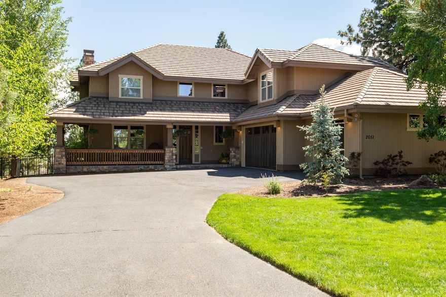 This fantastic 3,940 sf, 5 bedroom, 4 bath home with a bonus room and 3 car garage sits privately on a .49 acre corner lot on Bend's desirable West Side. No expense was spared in completely remodeling the lower level and in creating the new chef's kitchen. Featuring 2 islands, 6 burner Wolf range and high end Kitchen Aid appliances, this updated kitchen is an entertainers delight. It doesn't stop there. Outside another complete renovation includes large deck, pavilion with extensive custom paver work, built in grill, gas fire pit, hard wired exterior lighting, hot tub and fencing. Stunning home and awesome location - don't miss out on this incredible opportunity!