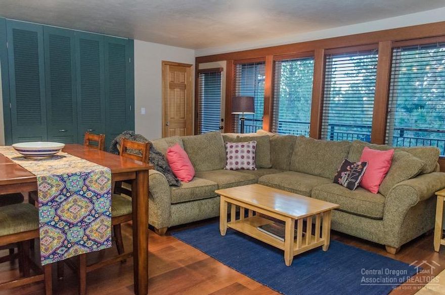 Where else can you pay under $160,000 fora home in Bend in such surroundings! And the HOA fees is for all your utilities! What a steal! Enjoy the pool, skating rink, tennis courts, playground, and hiking trails!!! And the closest place you can live to Mt Bachelor!!!